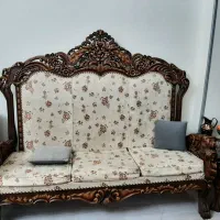 مبل کله شیری با چوب گردوی اعلا سلطنتی