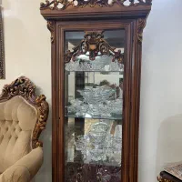 بوفه چوبی فندوقی رنگ عالی