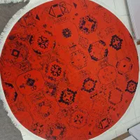 فرشینه قرمز لاکی|فرش|خرمآباد, |دیوار