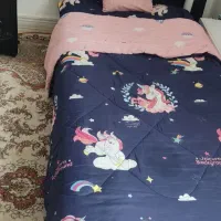 تخت یکنفره دخترانه در حد نو