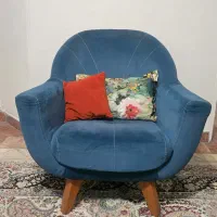 مبلمان ۵ نفره به همراه میز و یک مبل تک|مبلمان خانگی و میز عسلی|تهران, جمالزاده|دیوار