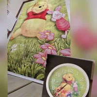 فرش ۶متری اتاق کودک و ساعت دیواری