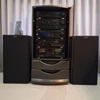 cdمیز ضبط طبقاتی چرخ دار و سی دی اورجینال
