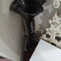 گلدان مشکی شیک|گل و گیاه طبیعی|اهواز, معین زاده|دیوار