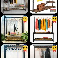 رگال لباس/قفسه کیف کفش/آویز رخت جاکفشی/مشاهده 50کد|بندرخت و رختآویز|اصفهان, شاهد|دیوار