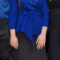 شومیز عروسکی با دامن سایز۳۸تا۴۴ میخوره