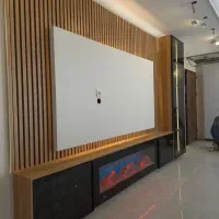 نصب تیوی وال اینه باکس کابینت ترمو ماربل قرنیز کمد