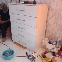 دراور MDFدرحد نو 55×120 ویک آئینه 50×180 هدیه