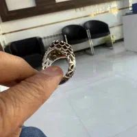 انگشتر کلکسیونی فدیوم پولکی اشک ترنج آصف قاسمی|جواهرات|تهران, قیطریه|دیوار