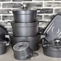 قابلمه Unique اصلی چدن طرح جدید اقساطی چکی بخر|ظروف پخت‌وپز|یزد, |دیوار