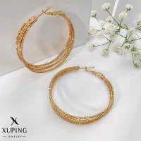 گوشواره استیل ژوپینگ ضد حساسیت آبکاری طلا|بدلیجات|شیراز, شاهچراغ|دیوار