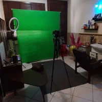 پرده کروماکی وپایه فون