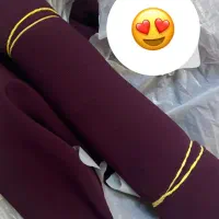 پارچه پیلس با روسری