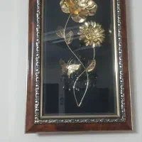 تابلو گل و پروانه