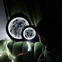 تابلو ماه و کره زمین|تابلو، نقاشی، عکس|تهران, دولاب|دیوار