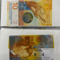 ست اسکناس کلکسیونی سوئیس