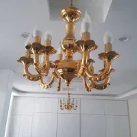 2 عدد لوستر 12 شعله