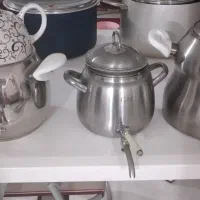 کتری سماوری 3 عدد در حد نو