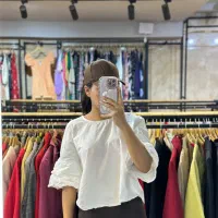 شومیز سفید اورجینال(استوک،تانا،اوتلت)