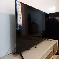 تلویزیون سام داخل کارتن ال سی دی شکسته 50اینچ