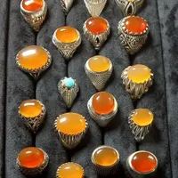 مجموعه انگشتر عقیق یمن