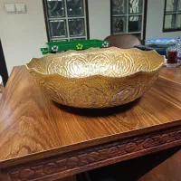 ظرف برنجی بزرگ قطر ۴۲