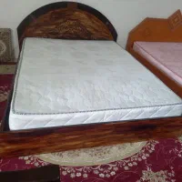 تخت دونفره باتشک طبی فنری|تخت و سرویس خواب|قائم‌شهر, |دیوار