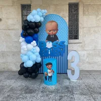 بادکنک ارایی/تم کروی/استند/فضانورد/سگهای نگهبان