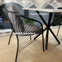 صندلی فلزی کافه رستوران هتل لابی اشپزخانه