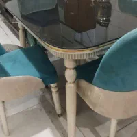 میز نهارخوری ۴نفره تمام چوب