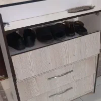 جاکفشی چوبی ام دی اف دست ساز سالم|جاکفشی، کمد، دراور|کرج, بنیاد|دیوار