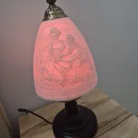 آباژور طرح لیلی و مجنون جنس چینی