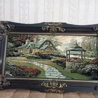 تابلو فرش طرح منظره