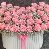باکس خواستگاری / هدیه / باکس نوزاد / گل رز