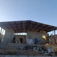 ازما ساخت شیروانی سبک آلاچیق شیروونی صفر تا صد