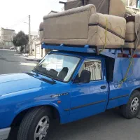 باربری اعتماد بار اثاث کشی با کارگر و نیسان وانت|خدمات حمل و نقل|خوی, |دیوار