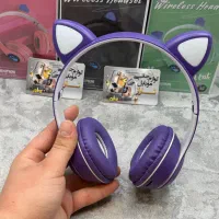 هدفون بلوتوثی گربه ای خرگوشی MZ023 با نور RGB|لوازم جانبی موبایل و تبلت|کرج, گلشهر|دیوار