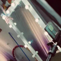 آینه قدی لامپی