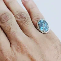 انگشتر نقره مردانه|جواهرات|گنبد کاووس, |دیوار