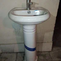 روشویی سرامیکی همراه شیر آلات