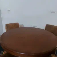 میز ناهارخوری ۴ نفره|میز و صندلی غذاخوری|شیراز, شهرک مهدیه|دیوار