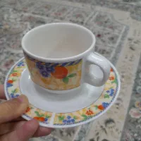 فنجان و نعلبکی چینی|ظروف سرو و پذیرایی|تهران, دژکام|دیوار