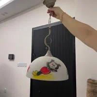 لوستر|لوستر و چراغ آویز|رشت, باهنر|دیوار