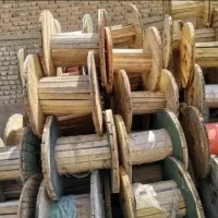 خریدار قرقره کابل فلزی چوبی
