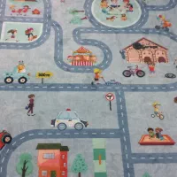 فرش کودک خیابان