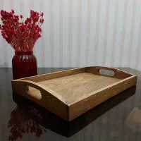 سینی چوبی (پرداخت درب منزل)|ظروف سرو و پذیرایی|تهران, جیحون|دیوار