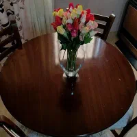میز نهارخوری چهارنفره|میز و صندلی غذاخوری|بندر انزلی, ساحل قو|دیوار
