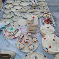 جابرنج / جانون/ سفره حصیری|صنایع دستی و سایر لوازم تزئینی|اهواز, نادری|دیوار