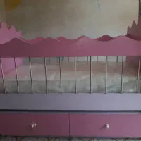 تخت کودک همراه تشک