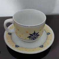 فنجان نعلبکی قدیمی نوستالژی